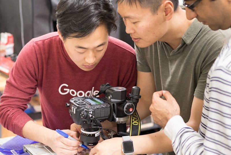 Students work in a Norris Hall Lab
